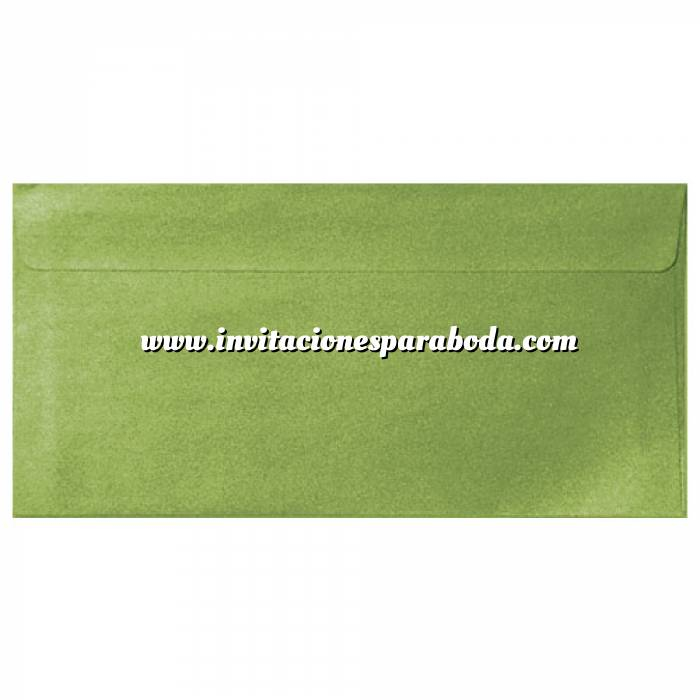Imagen Sobre americano DL 11x22 Sobre Perlado verde DL (Verde Lima) 